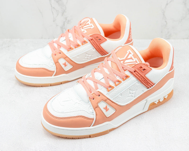 LOUIS VUITTON TRAINER LOW ORANGE