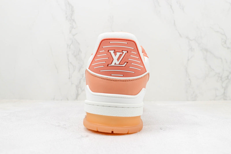 LOUIS VUITTON TRAINER LOW ORANGE